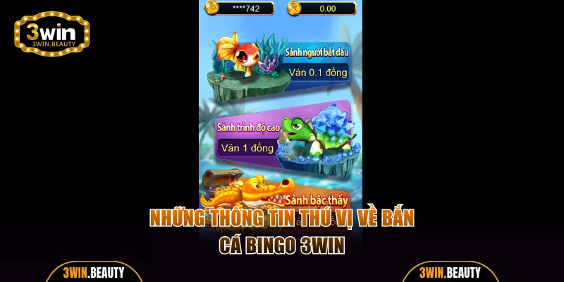 Những thông tin thú vị về bắn cá bingo 3WIN