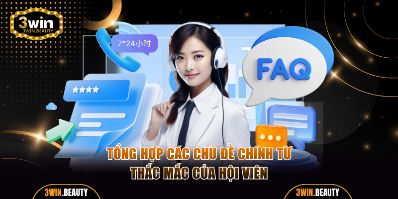 Tổng hợp các chủ đề chính từ thắc mắc của hội viên